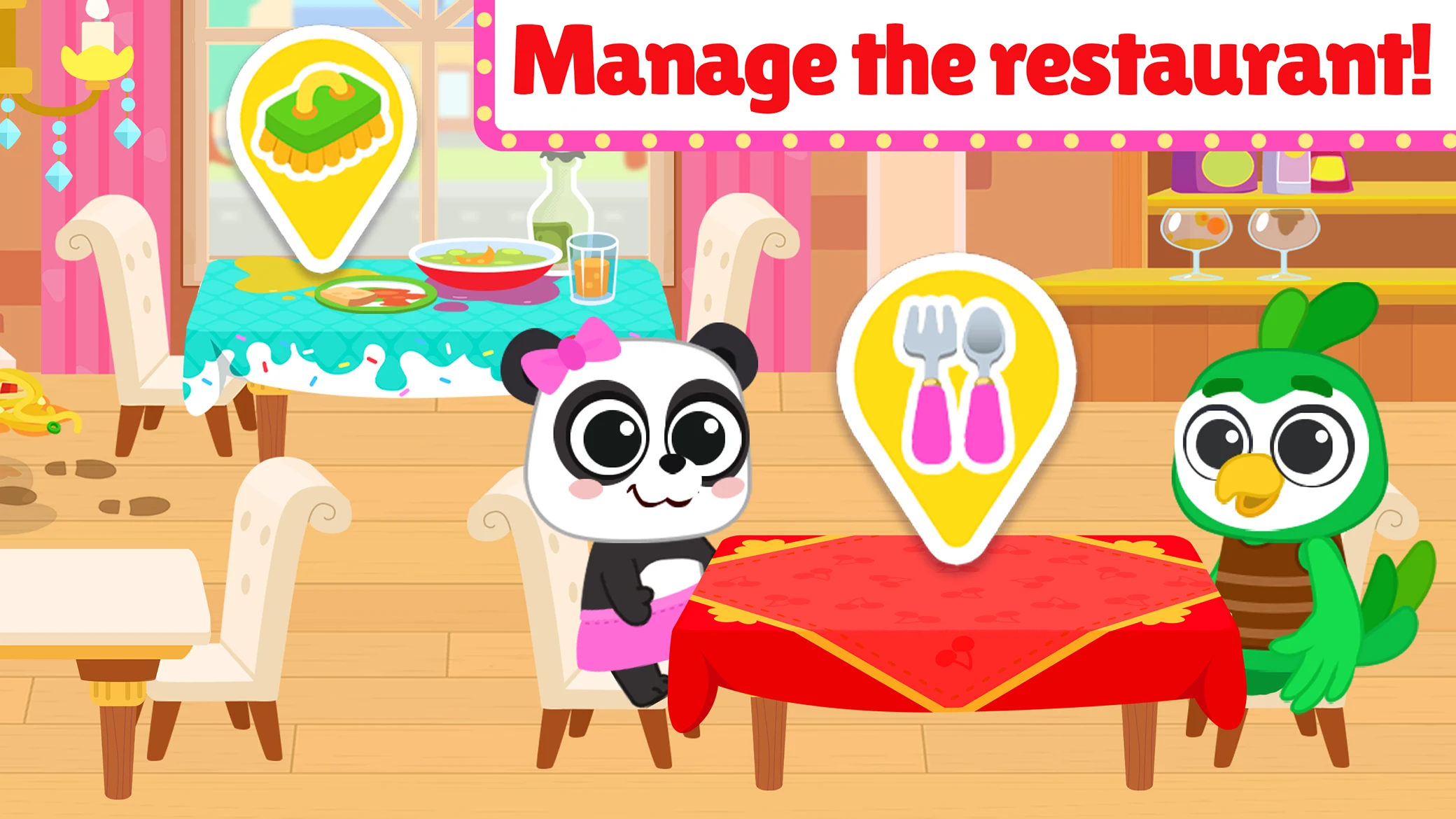 Kids cooking restaurant games screenshot