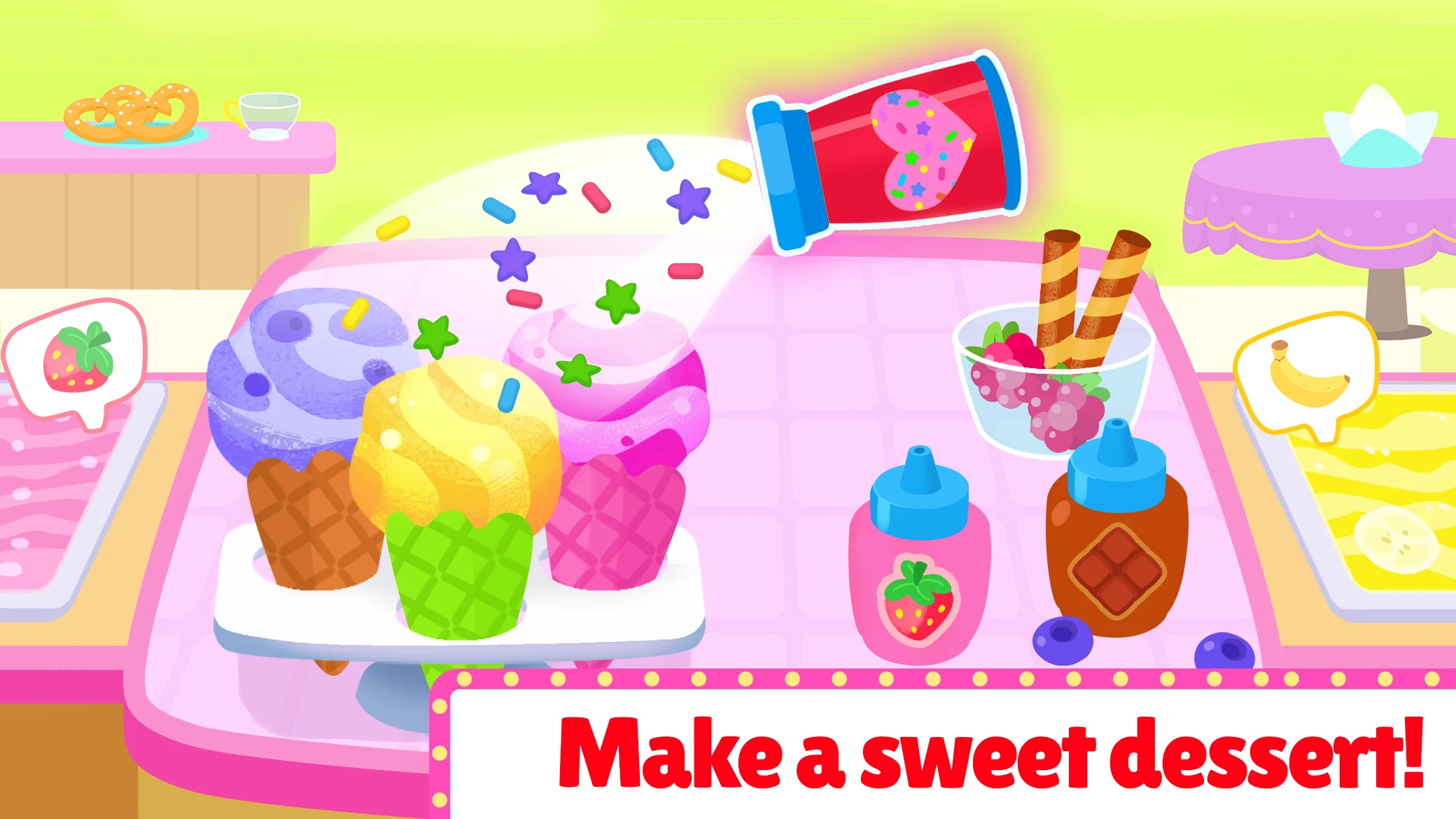 Kids cooking restaurant games screenshot