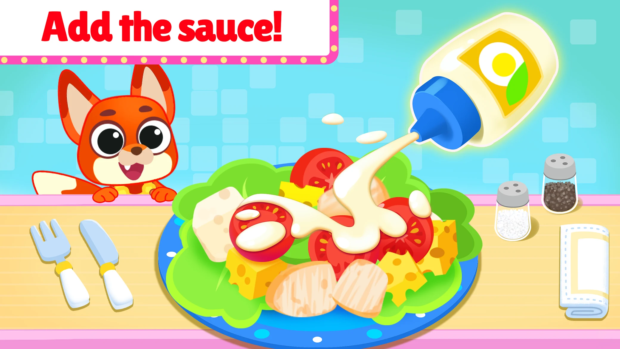 Kids cooking restaurant games screenshot